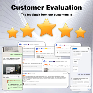 Machine de pulvérisation électrostatique à poudre Litone <span class=keywords><strong>Double</strong></span> Guns 55L Big Hopper pour profilés <span class=keywords><strong>en</strong></span> aluminium CE Phirst-FD - Product Image 5