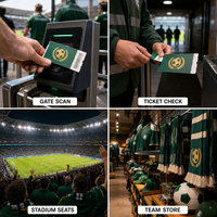 Billets personnalisés pour événements sportifs sur papier d'art – Taille et couleur sur mesure – Approvisionnement direct usine pour matchs et tournois en stade