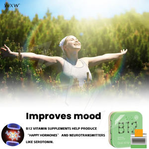 Venta caliente de alta resistencia vitamina B12 tira oral hueso salud e inmunidad aumentar suplemento soluble B12 película caramelo - Product Image 5