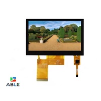 4.3 Inch LCD 480x272, MI Display Capacitive Touch for Industrial HMI, Embedded Device, Innovative Consumer Electronics