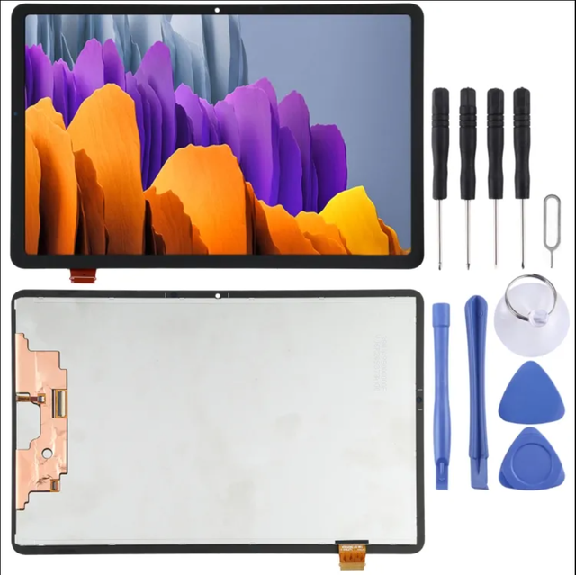 Dropshipping LCD Screen and Digitizer Full Assembly for Samsung Galaxy Tab S7 SM-T870 / T875 / T876
