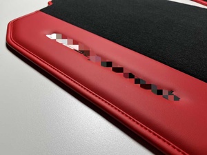 Tapis de sol en nylon premium sur mesure pour Ferrari 488 GTB Pista Spider, tapis de voiture de luxe épaissis avec logo couleur personnalisé - Product Image 4