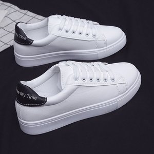 Nouvelles chaussures décontractées pour filles, style sport, bout rond, couleur unie, mode automne - Product Image 1