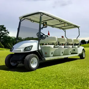 Carrello da golf elettrico con telaio per 8 passeggeri