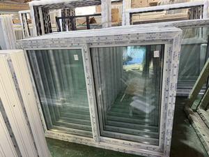 Perfiles para Ventanas y Puertas Corredizas, Perfil Coreano de PVC de Primera Calidad, Puertas Interiores de Acordeón, Último Modelo de <span class=keywords><strong>Ventana</strong></span> Corrediza de PVC con Vidrio - Product Image 5