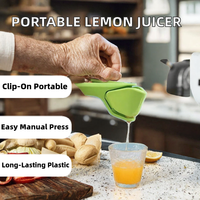 Superfit Nouveau Presse-citron Multifonctionnel Portable Manuel en Plastique PP Réutilisable et Écologique pour la Maison