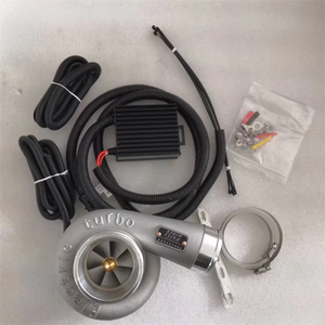 Kit de Supercargador Eléctrico de 12V <span class=keywords><strong>con</strong></span> Filtro de Aire para Mejora y Modificación de Autos y Motocicletas - Product Image 2