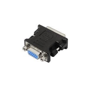 Adaptateur DVI 24+5 mâle vers VGA HDB15 femelle, idéal pour connecter des appareils vidéo et des projecteurs en haute définition. - Product Image 1