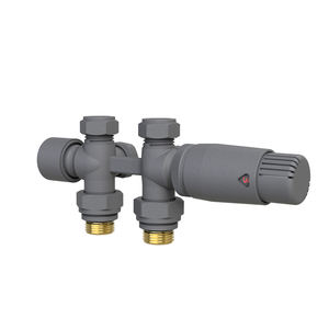 Vanne thermostatique multibloc pour <span class=keywords><strong>radiateur</strong></span> Connexion centrale Vanne H Système de chauffage par le sol Installation universelle BJ13005A - Product Image 3