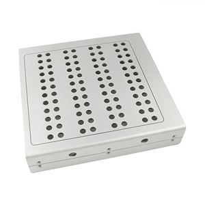 Usine Oem personnalisable Cnc Extrusion profilés en aluminium Tube carré dissipateur de chaleur aileron boîtier de refroidissement fabrication de tôle - Product Image 5