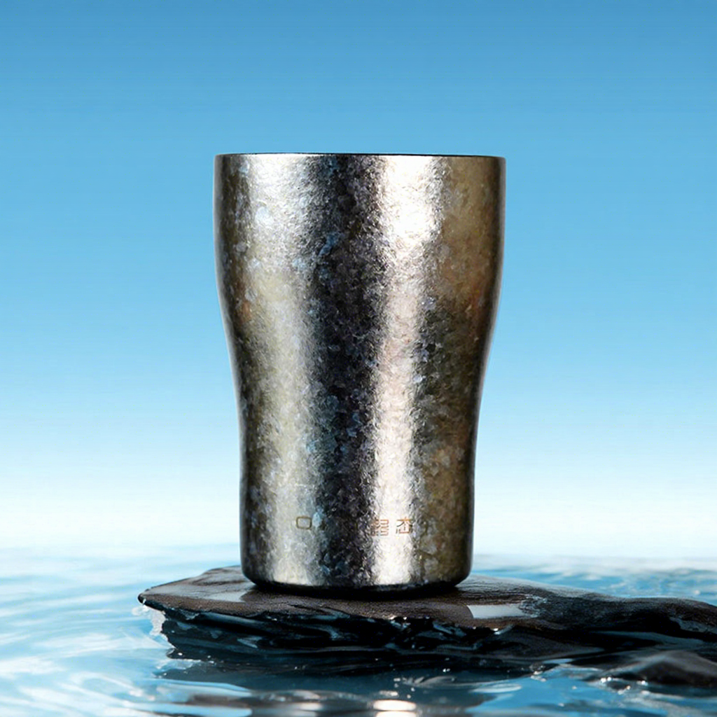 tasse à café en titane pur-320ml-lumière réglable-135g