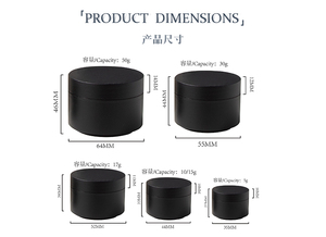 Tarro de plástico PP al por mayor para crema, 5g, 10g, 30g, 50g, envase cosmético con etiqueta privada para crema facial hidratante - Product Image 6