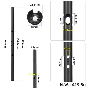 Guidon transversal pour trottinette électrique Xiaomi 6Lite – Accessoires de remplacement pour guidon de trottinette - Product Image 1