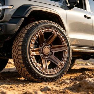 Jantes forgées tout-terrain CF Custom 17 18 20 pouces 6x139.7 à dépression profonde pour <span class=keywords><strong>Ford</strong></span> <span class=keywords><strong>Raptor</strong></span> F150 Toyota Land Cruiser <span class=keywords><strong>500</strong></span> 700 - Product Image 4