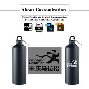 Xdh6913 Custom Logo Printed Vacuum Double Wall Drink Promotion Corporate Activity Business Gift Metal Sports Water Bottle - Product Image 2