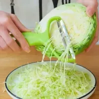 Dunschiller Groenten Fruit Roestvrijstalen mes Koolraspen Salade Aardappelsnijder Keukenaccessoires Kookgerei Brede mond