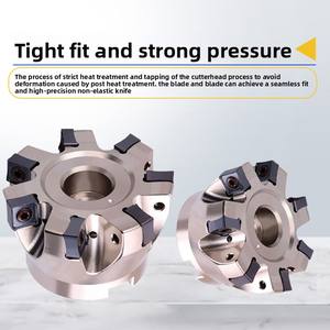 Высокоточная фрезерная головка SHN09-125-40-10T с высокой подачей для обрабатывающего центра - Product Image 5