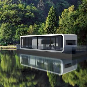 Conteneur modulaire de 20 pieds, mini-maison mobile, hôtels mobiles flexibles, bureau, café, maison préfabriquée, cabine Apple, maison en pod - Product Image 2
