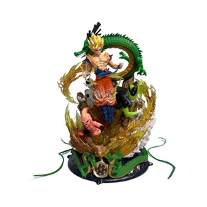 Statuette Anime Giapponesi di Alta Qualità, Drago 19,5cm, Saiyan GK 6° Anniversario Goku Sharu Frieza Buu Scena PVC <span class=keywords><strong>Action</strong></span> <span class=keywords><strong>Figure</strong></span> - Product Image 5