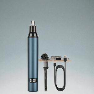 Tondeuse électrique USB pour nez, oreilles et sourcils pour hommes, outil de nettoyage, faible bruit, mini rasoir portable - Product Image 3