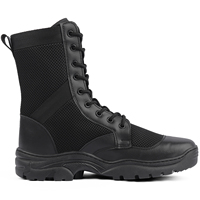 Bottes de montagne très vendues, noires, en mesh respirant, anti-chocs, imperméables, tactiques, pour la randonnée