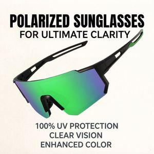 Gafas de Sol Deportivas de Montura Grande, Gafas de Sol para Ciclismo, Protección para Conducir, Pesca, Ciclismo al Aire Libre, Polarizadas, a la Moda - Product Image 2