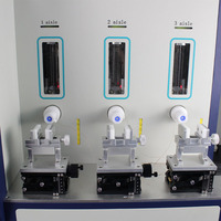 Machine d'essai HNB à 3 stations, testeur électronique de résistance à l'atomisation, machine d'essai HNB complète pour la fumée, usine