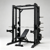 Zoshine Smith Machine JH-D66 – Appareil de musculation multifonction universel en métal pour la poitrine, le dos, les bras, le tronc et les jambes – Équipement de gym à domicile