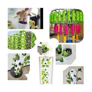 Kit de culture hydroponique en tour |   Qualité alimentaire avec 32/48 compartiments (sans éclairage) |   Tour de plantation verticale |   Système de culture hydroponique - Product Image 5