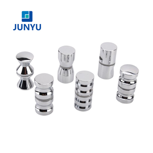 Precio de fábrica barato, puertas corredizas de ducha redondas de acero inoxidable, tiradores para cuarto de Ducha - Product Image 6