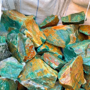 Materiale Grezzo di Giada Verde Smeraldo Naturale per Intaglio, Grande Blocco di Giada Dong <span class=keywords><strong>Ling</strong></span>, Materiale Originale - Product Image 4