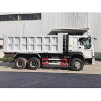Camion à benne basculante de taille moyenne 6*4 336hp Euro2 de vente chaude avec pièces