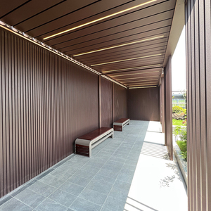 Mái che pergola Bộ dụng cụ hiện đại cơ giới louver pergola nhôm ngoài trời bioclimatic pergola không thấm nước louver mái - Product Image 3