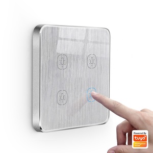 Công Tắc Đèn Cảm Ứng Tuya Smart Life, Công Tắc Đèn 4 Chiều Tương Thích Với Dòng N + L Alexa, Điều Khiển IPhone Siri 3.0 - Product Image 1