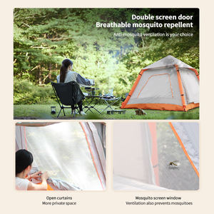 <span class=keywords><strong>Tente</strong></span> gonflable instantanée pour le camping, <span class=keywords><strong>2</strong></span>-3 personnes, installation rapide, petite, portable, imperméable, pour la famille, vente en gros - Product Image 6