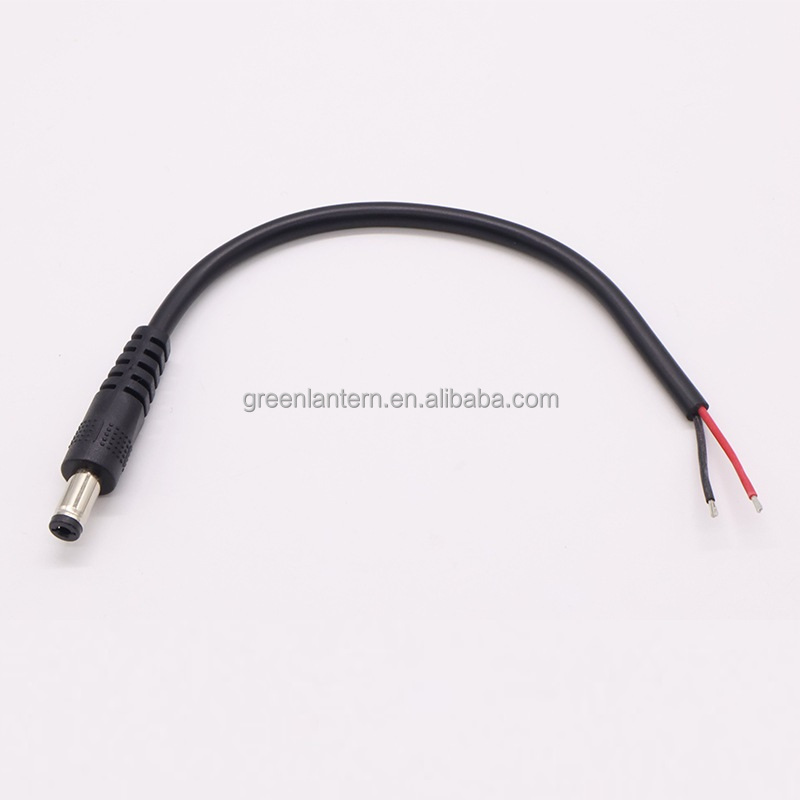 Cavo Adattatore Jack di Alimentazione DC 5.5x2.1mm, Cavo 12V, Prolunga Femmina-Maschio 5.5x2.5, Accessori per Illuminazione