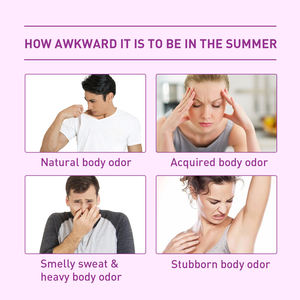 Flacon à bille en verre de 50ml Déodorant Bâton anti-odorant et anti-sueur Bâton de parfum naturel - Product Image 2