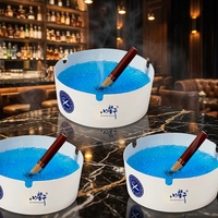 Cendrier jetable portable sans fumée avec gel, vente en gros