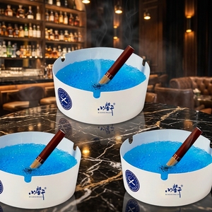 Cendrier jetable portable sans fumée avec gel, vente en gros - Product Image 1