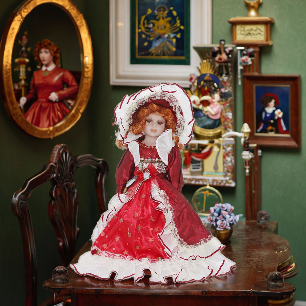 Porcelain Dolls Made in China Elegant Cheap Designs