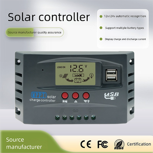 Üretici güneş şarj kontrol cihazı 30/40/50a 12/24v <span class=keywords><strong>Mppt</strong></span> şarj 100a sokak ışığı pili <span class=keywords><strong>Mppt</strong></span> 60a paneli güneş şarj regülatörü - Product Image 2