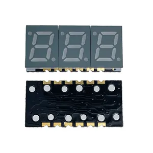 0.28 inch 3 digit 7 segment LED display Gray surface SMD digital tube high brightness electrical digital signages