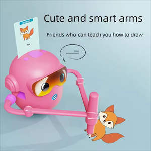 Robot de <span class=keywords><strong>dessin</strong></span> intelligent, robot de peinture intelligent, jouets de <span class=keywords><strong>dessin</strong></span> pour enfants, cadeaux d'anniversaire pour filles, jouets éducatifs précoces - Product Image 6