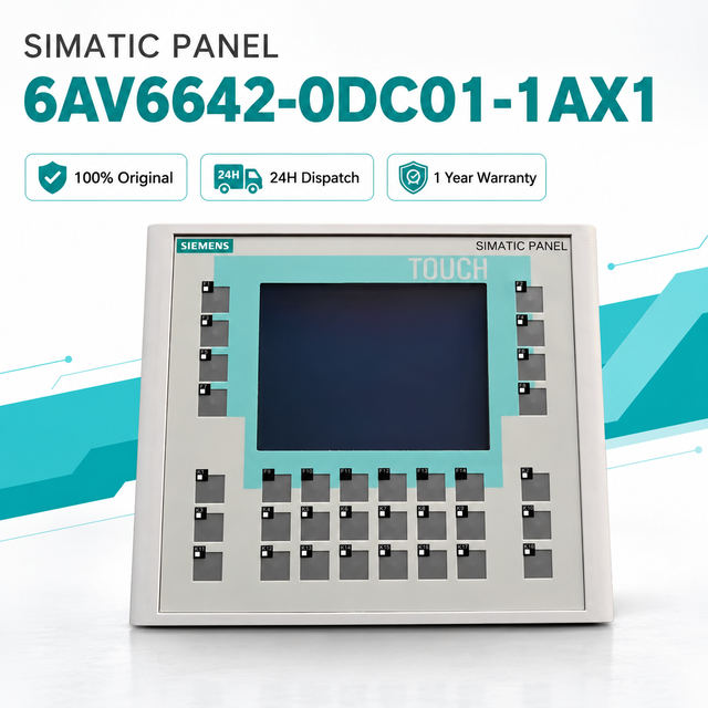 Siemens 100% Original 6AV6642-0DC01-1AX1 OP177B HMI Panel 6 Inch PLC Operator Panel MPI PROFIBUS Hmi Touch Screen