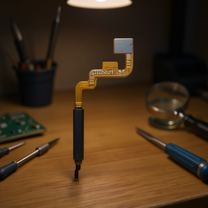 Cable flexible para lector de huellas dactilares para Xiaomi Redmi Note 11S negro - Product Image 2