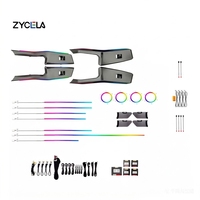 Nouvelle éclairage d'ambiance automobile LED 12V ZYCELA pour RAV4 WILDLANDER 2026 – Amélioration dynamique et colorée avec garantie d'un an