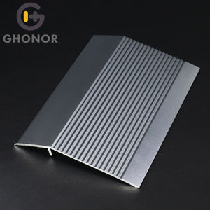 Échantillon de rampe de <span class=keywords><strong>seuil</strong></span> de tapis Ghonor Metal Wide Transition Strips Tile Free - Product Image 1
