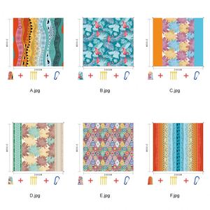<b>Extra</b> <b>Large</b> Sand Proof Beach Blanket With Stakes, Waterproof Quick Dry Outdoor Picnic Mat for Camping, Hiking and Travel - Product Image 2