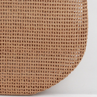 Grand sac à main de plage décontracté pour femme en paille tressée, style simple et tendance, sac fourre-tout ajouré pour les vacances, les loisirs et le shopping