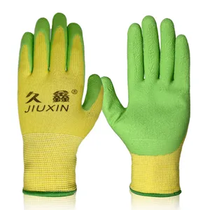 2023 haute qualité coupe travail polyester sécurité industrielle enduit gants gommage gant esd safty nitrile latex gants pour le travail - Product Image 1